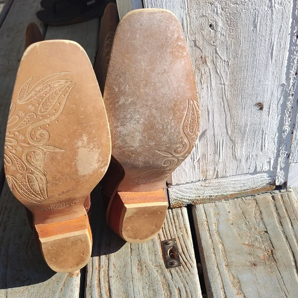 Durango Women's Crush 14 In. Half Zip Western Boots, Brown Vintage, DRD0203 - Picture 4 of 6